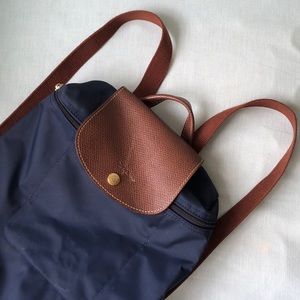 Blue AUTHENTIC Longchamp Backpack